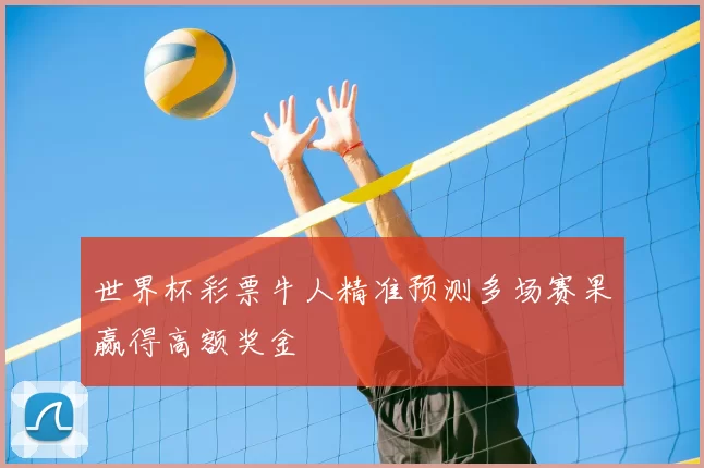 世界杯彩票牛人精准预测多场赛果赢得高额奖金
